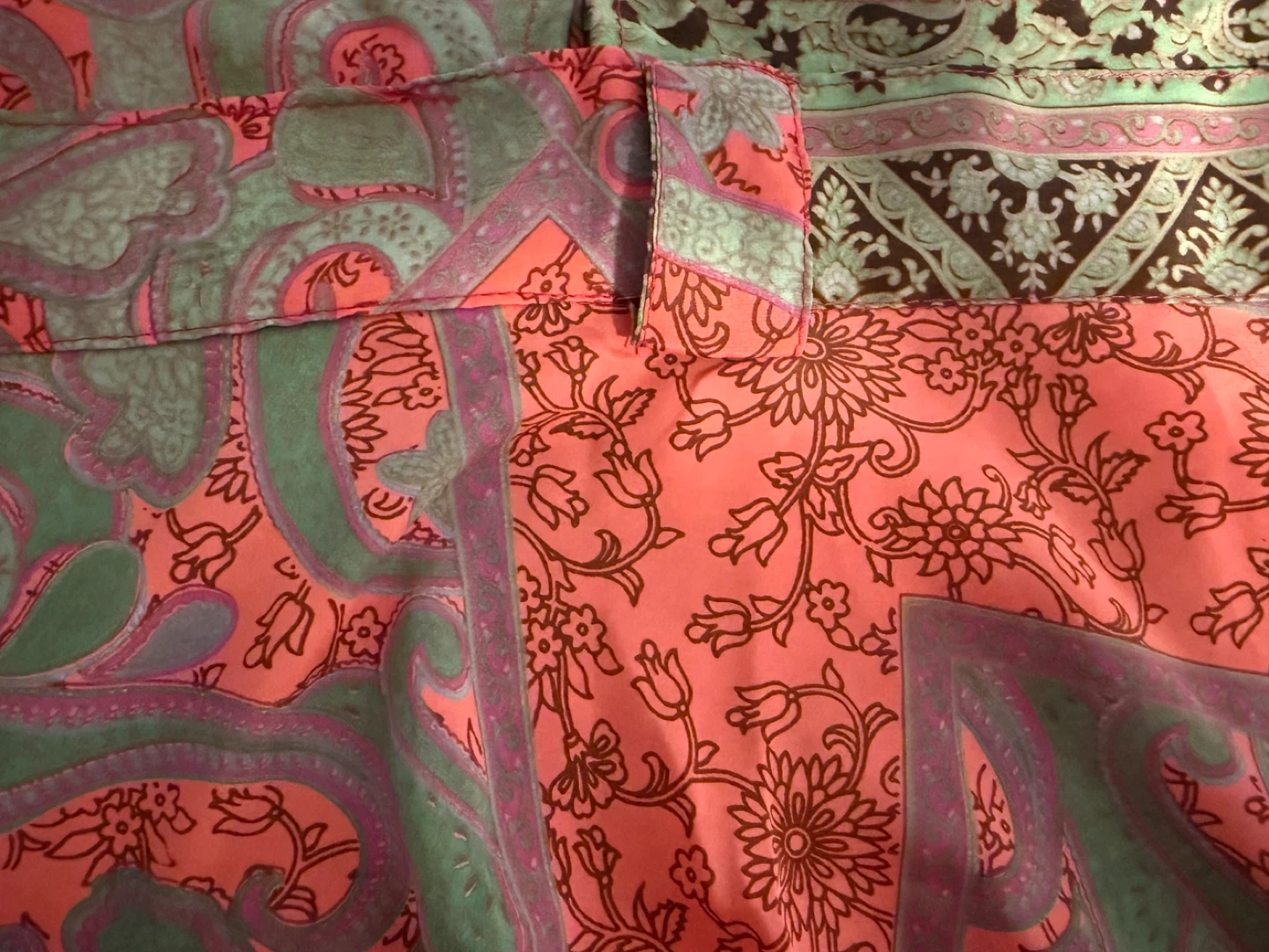Boho Wrap silk Maxi Skirt - photo 3