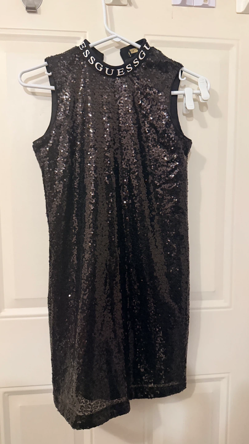 Guess Black Sequin Dress - photo 2