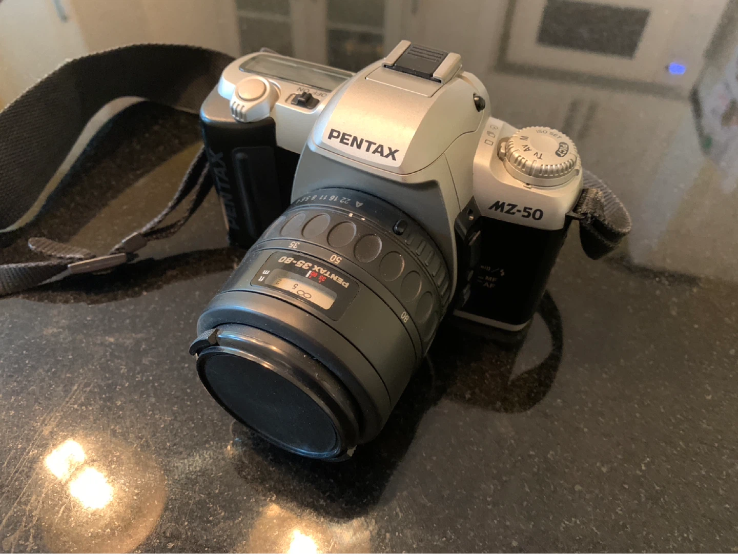 PENTAX MZ-50 35mm Film Camera with 35-80mm Lens