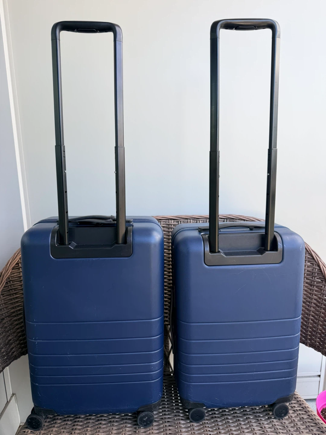 Monos Carry-On Luggage - Navy Blue (Set of 2) - photo 2