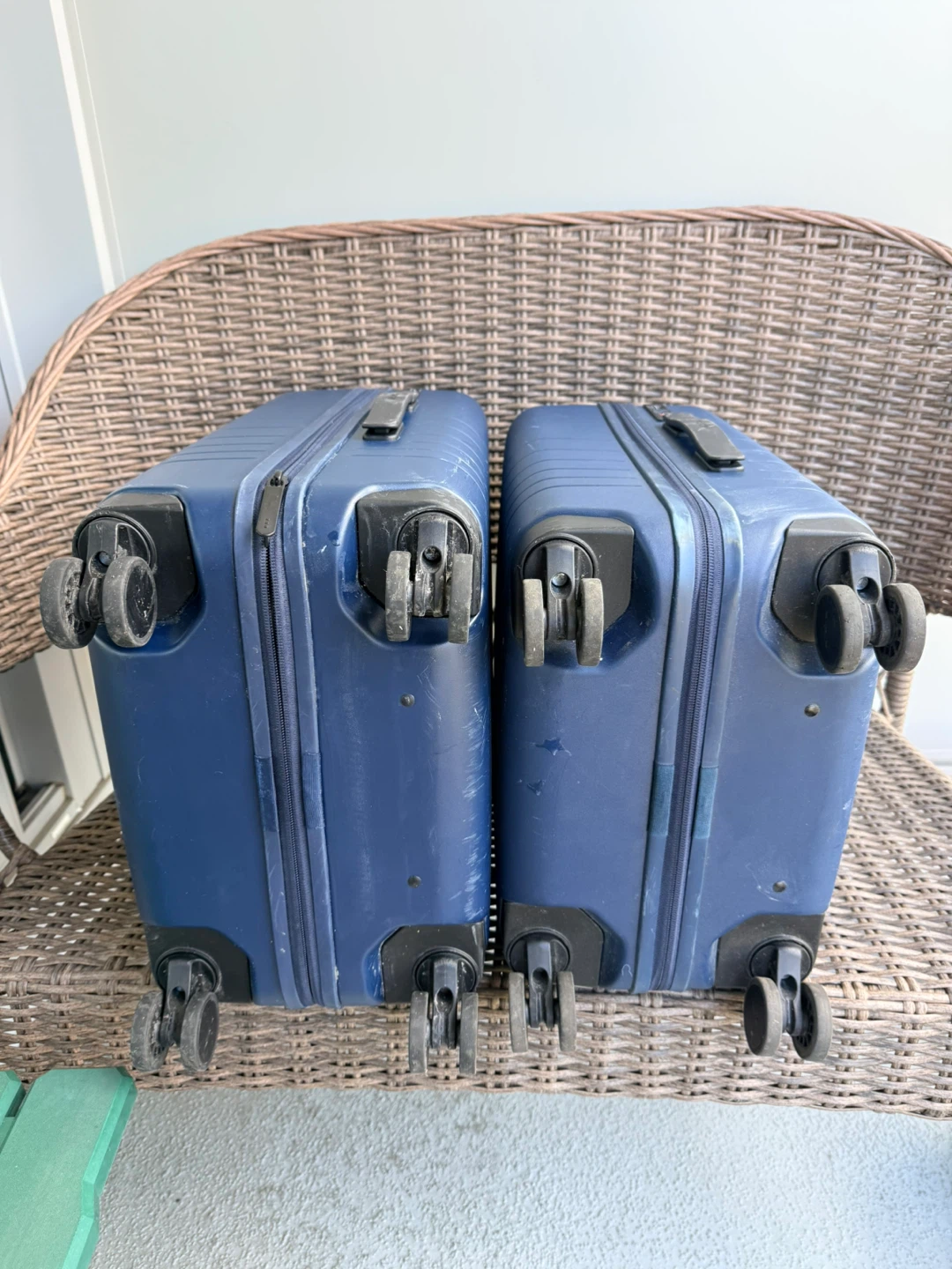 Monos Carry-On Luggage - Navy Blue (Set of 2) - photo 3