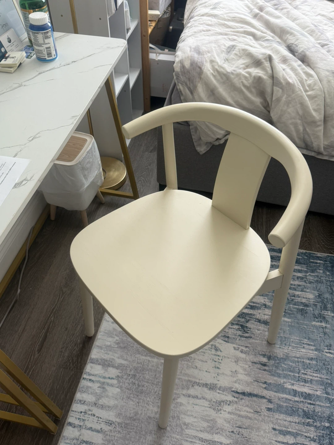 West Elm Wingate Dining Chair - Ivory - photo 3