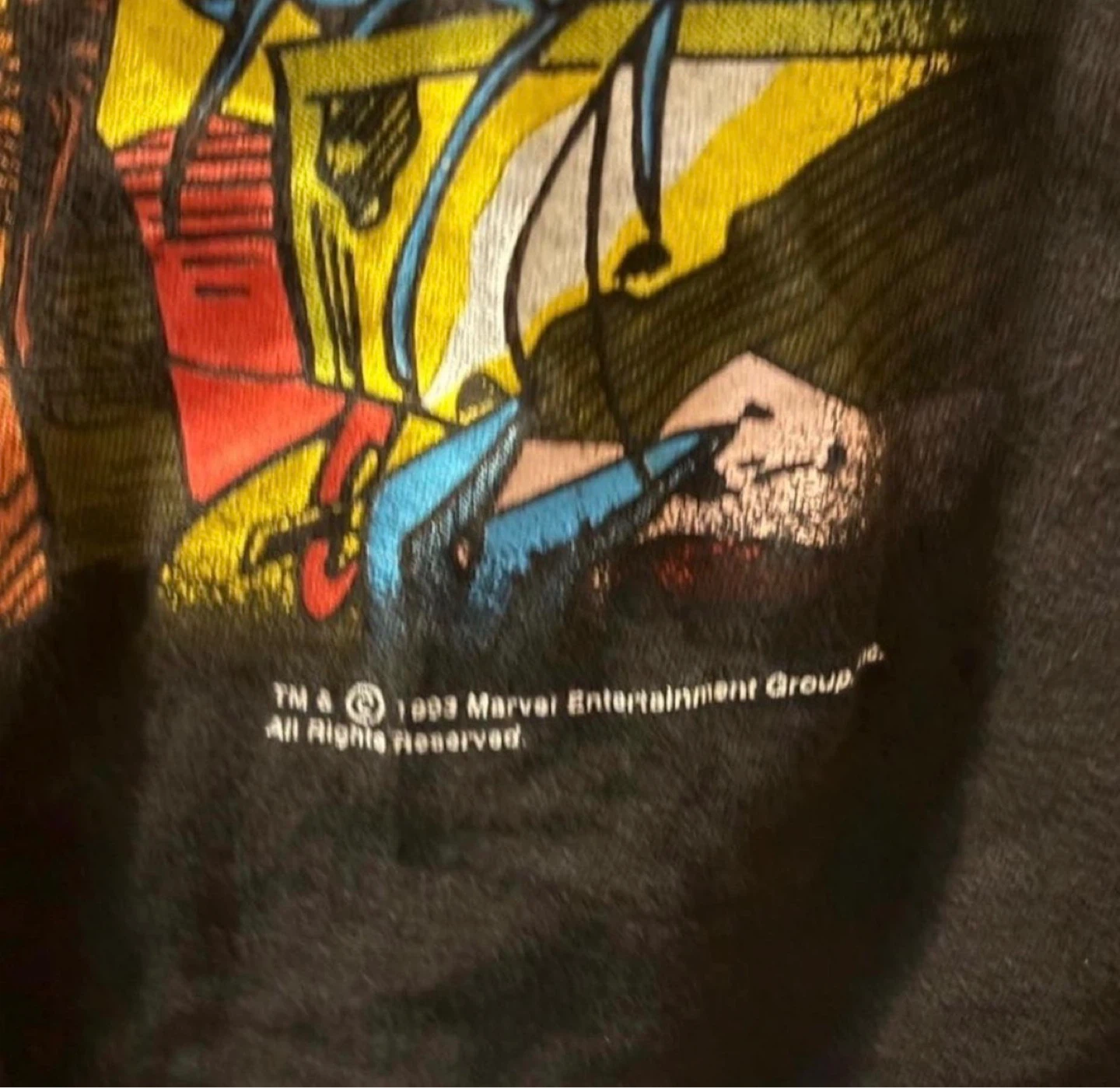 Vintage 1993 Marvel X-Men T-Shirt - photo 3