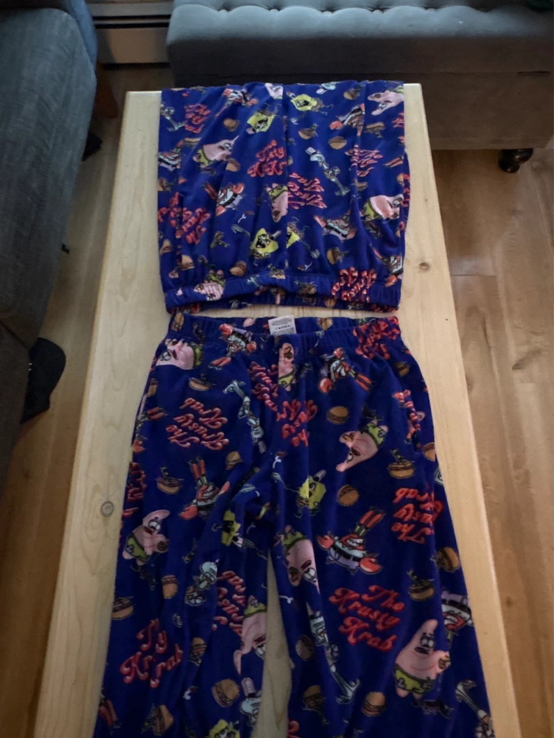 sponge bob matching pjs