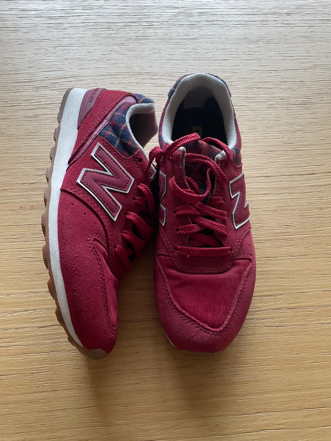 New Balance Burgundy Sneakers