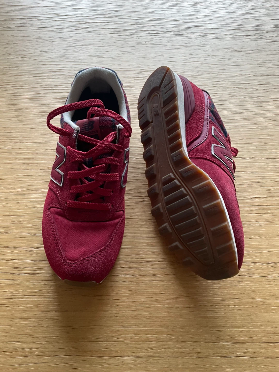 New Balance Burgundy Sneakers - photo 3