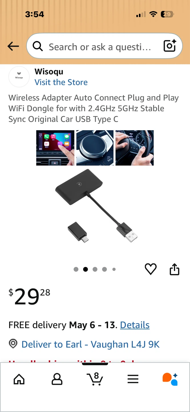 Wireless CarPlay Adapter - photo 2