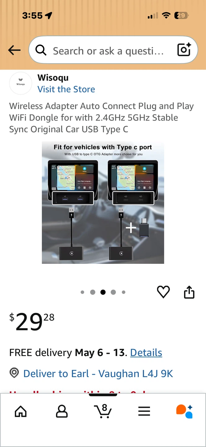 Wireless CarPlay Adapter - photo 4
