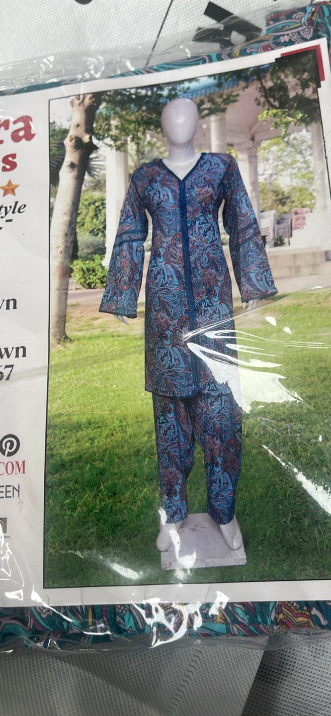 Anara Styles Women's Cotton Kurti Set - Size S - photo 2