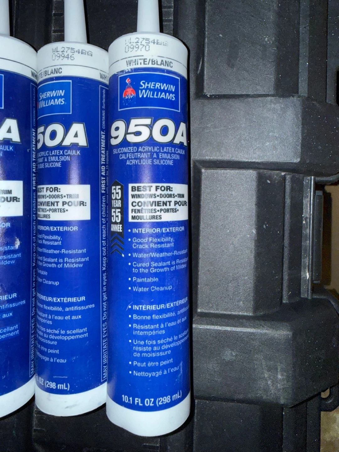 Sherwin-Williams 950A Siliconeized Acrylic Latex Caulk Tubes - photo 3