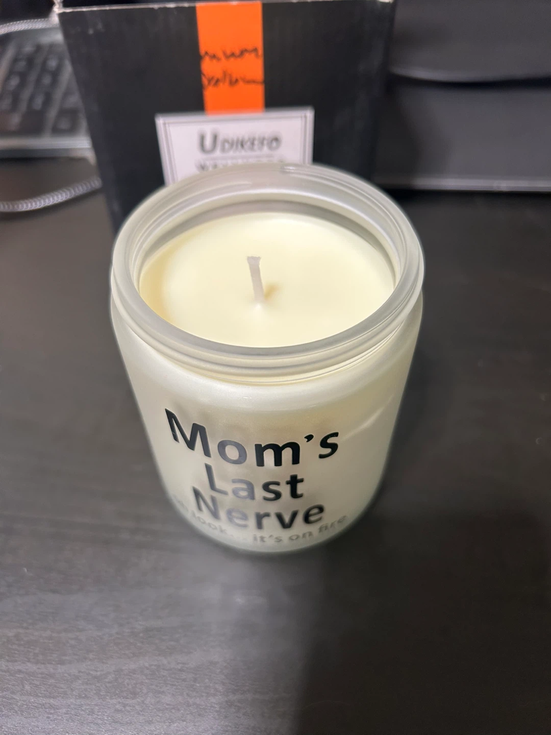 UDIKEFO Mom's Last Nerve Scented Candle