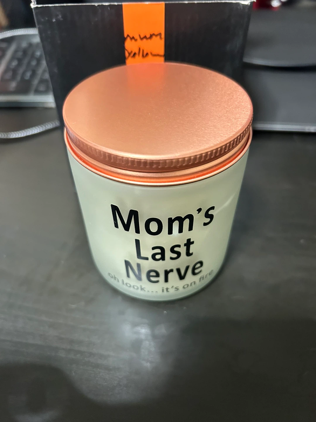 UDIKEFO Mom's Last Nerve Scented Candle - photo 3