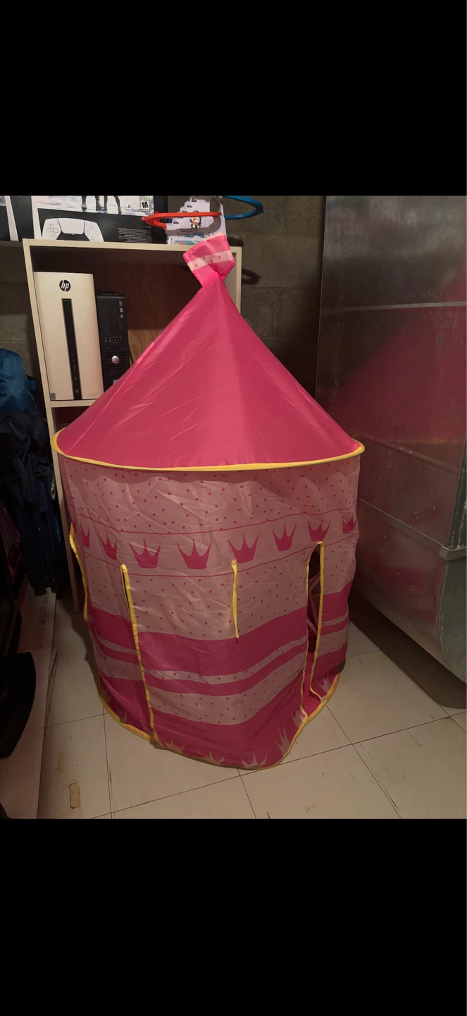 Pink Princess Play Tent