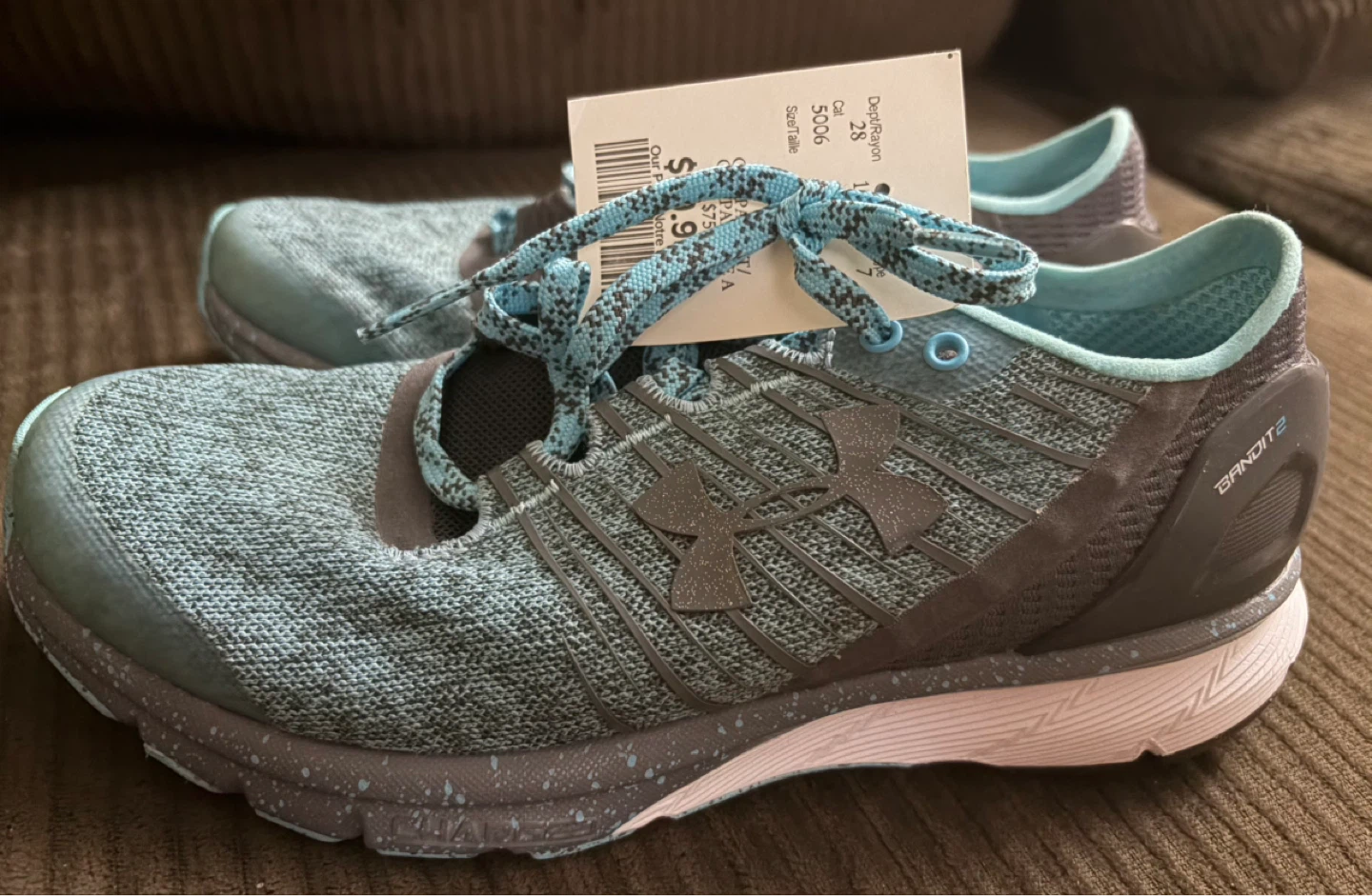 Under Armour Women's Size 6Blue Grey - photo 2