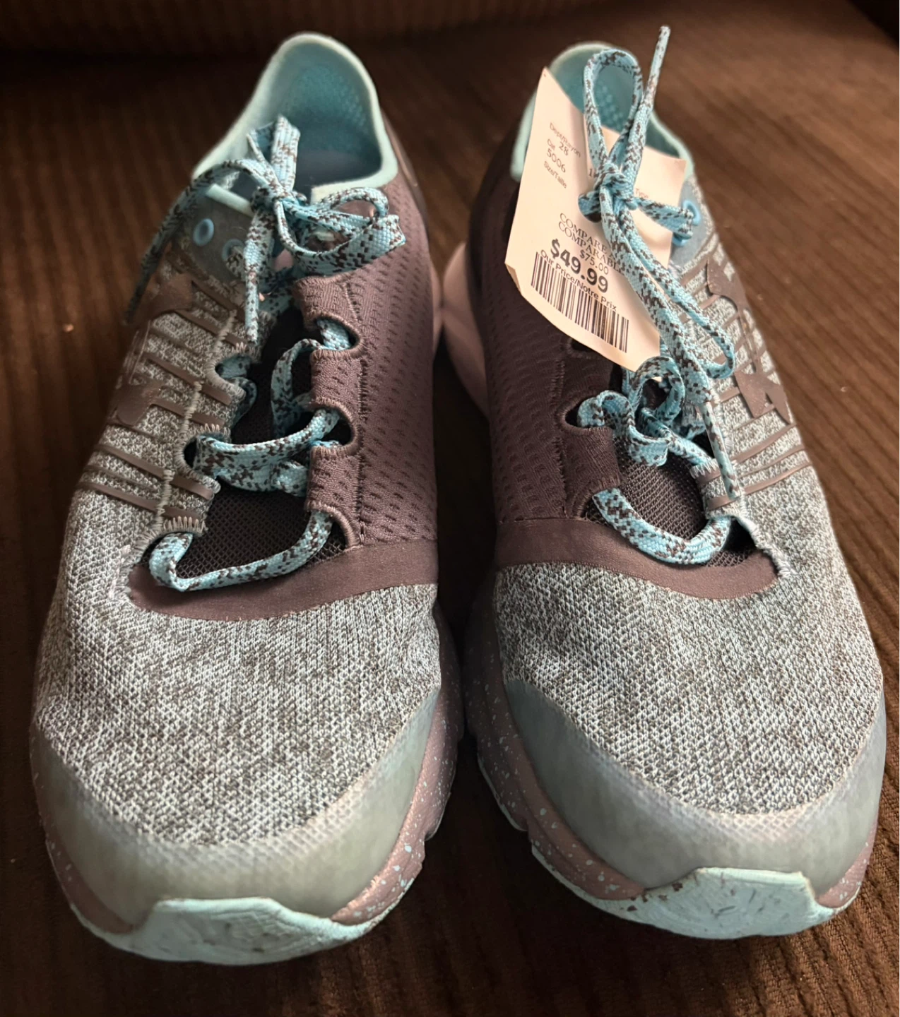 Under Armour Women's Size 6Blue Grey