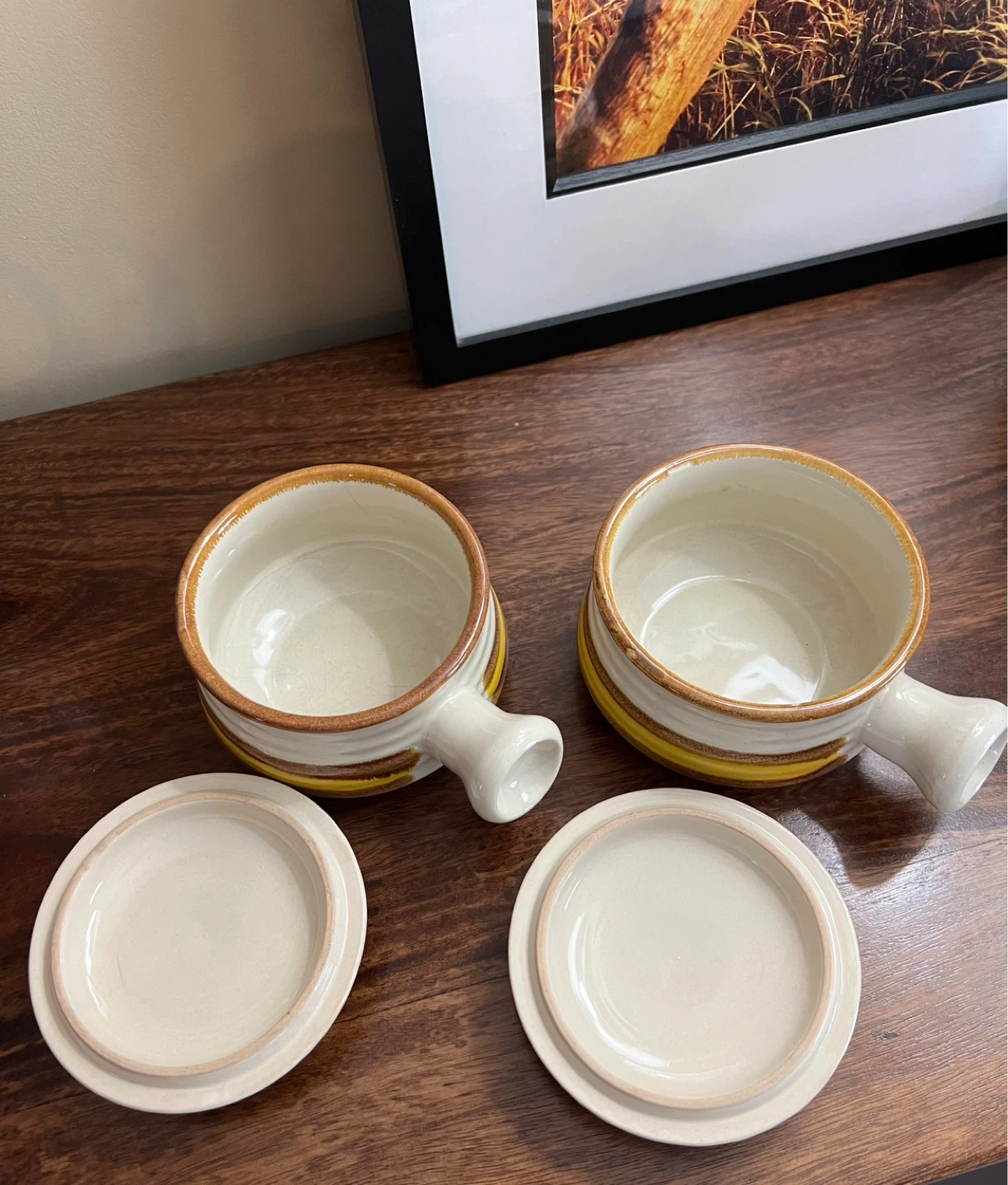 Vintage Stonecrest "Morning Sun" Soup Bowls - photo 3