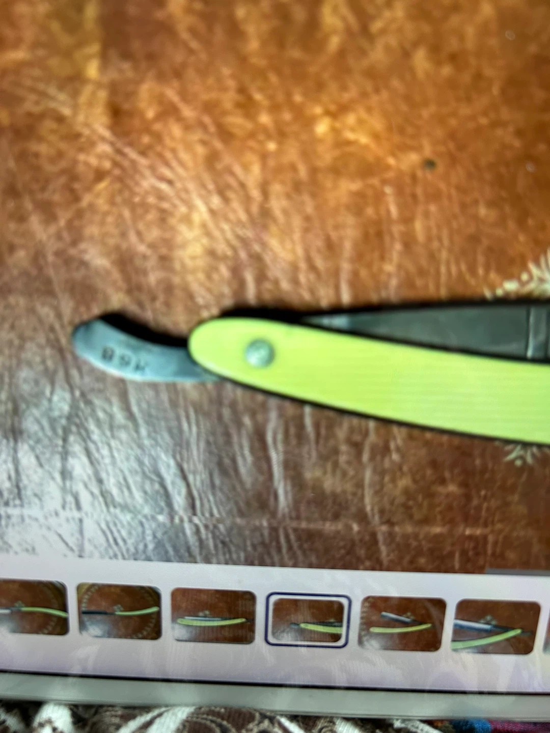 Vintage George W. Korn Straight Razor 🐞 - photo 5