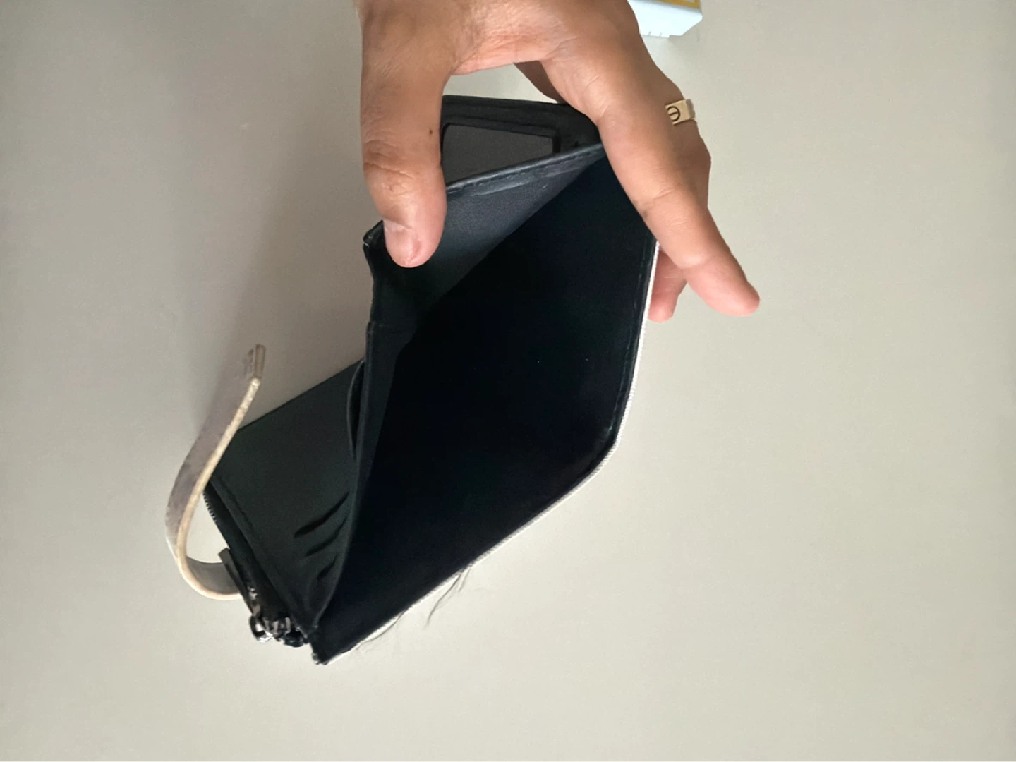 Marble Print Bifold Wallet - photo 2