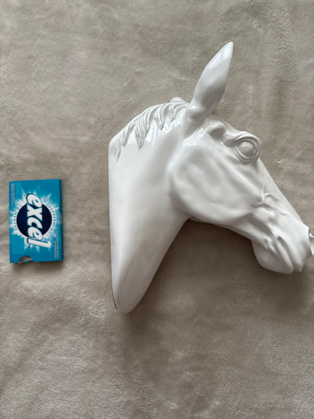 White Horse Head Wall Mount