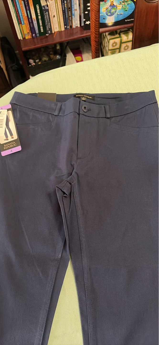 Banana Republic Navy Blue Pants Size 4 - photo 4