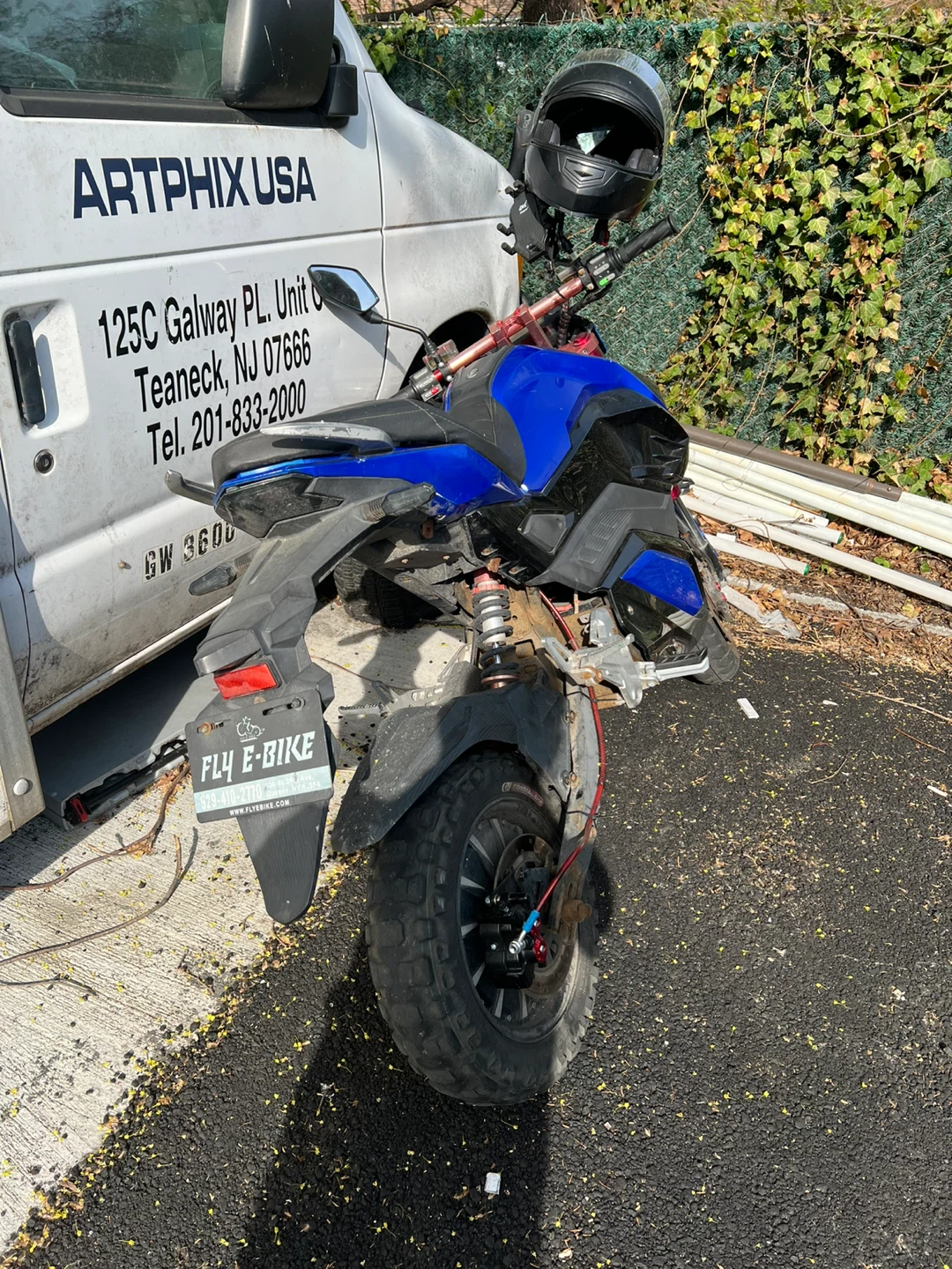 Blue FLY E-BIKE Electric Scooter