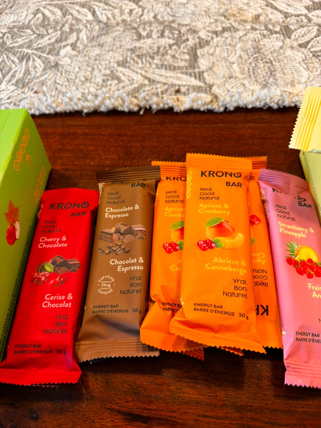 Krono Energy Bars Variety Pack - 5 Flavours - photo 4