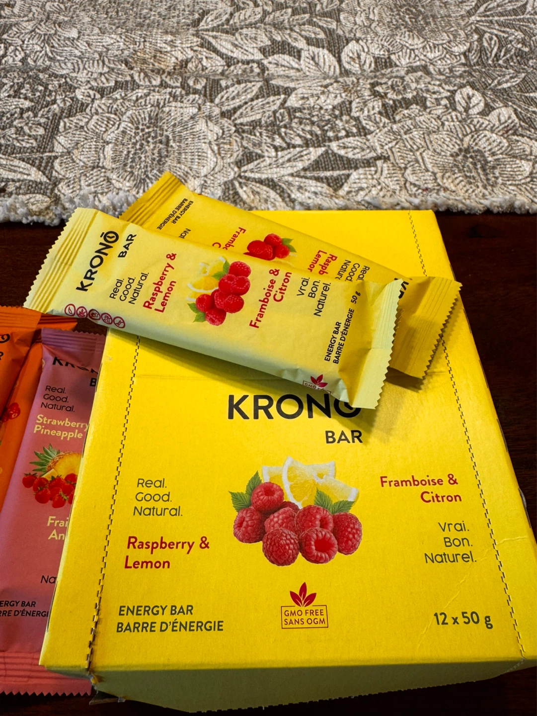 Krono Energy Bars Variety Pack - 5 Flavours - photo 3