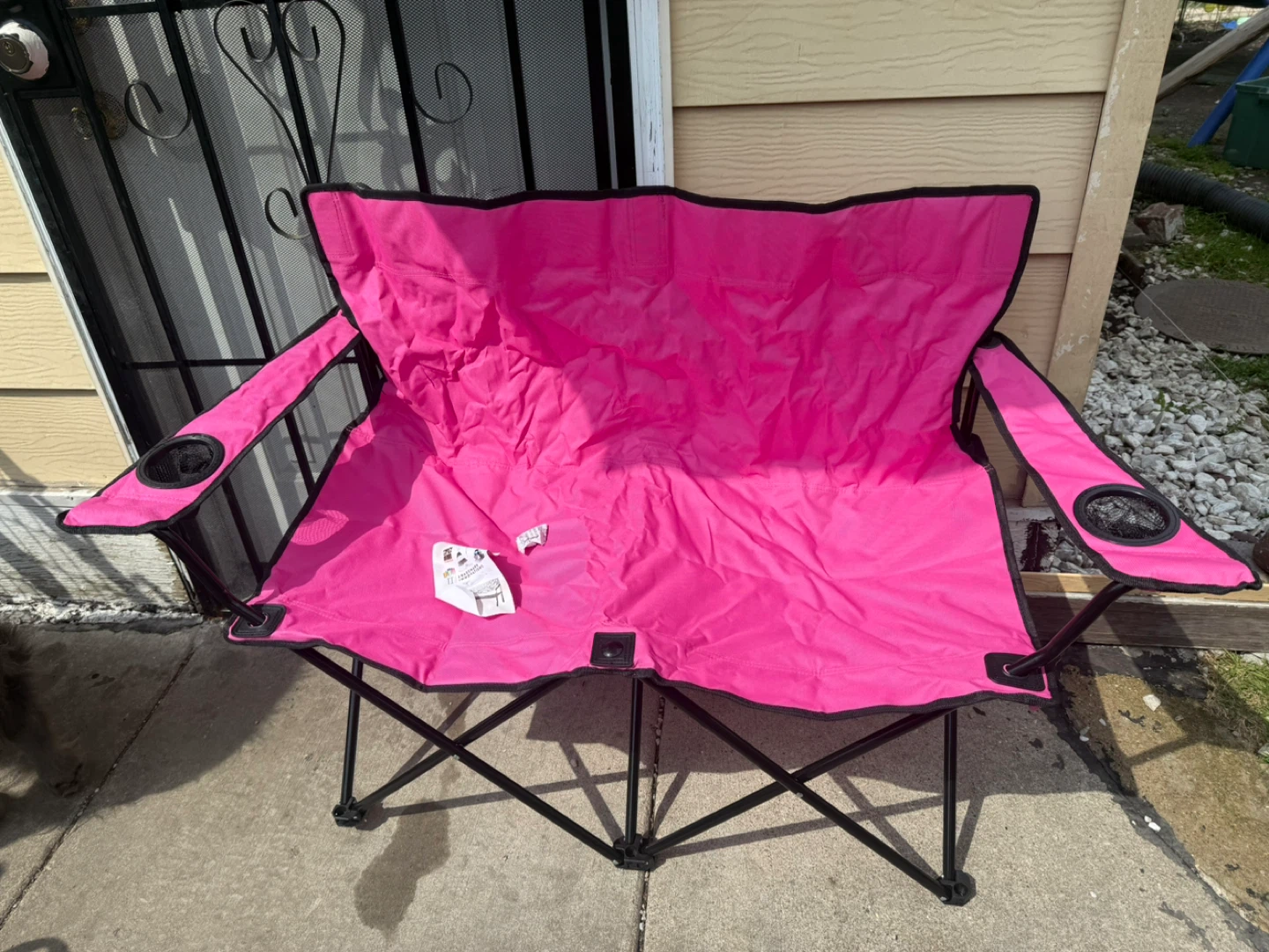 Double camping chair