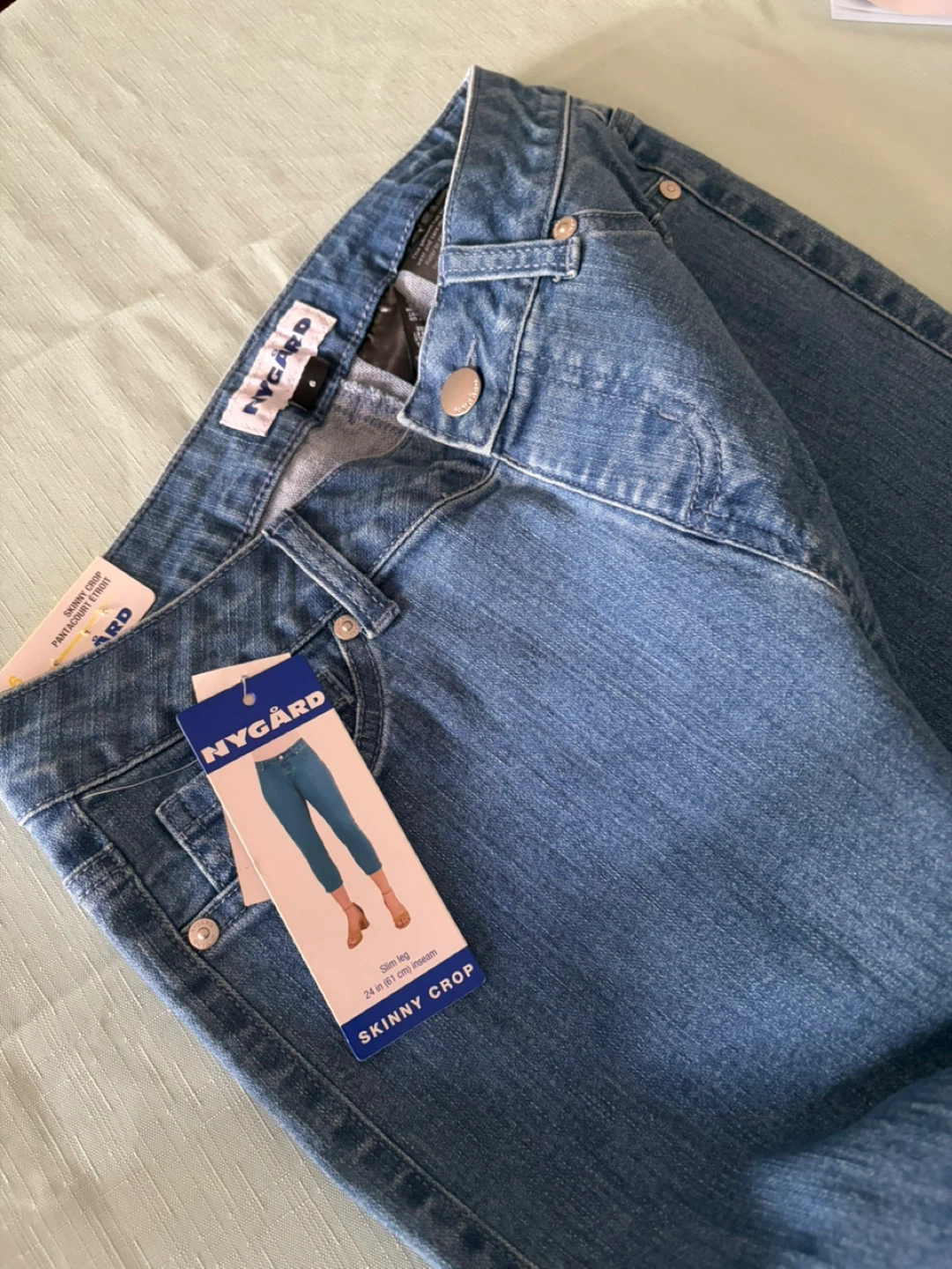 Nygård Skinny Crop Jeans - Size 6