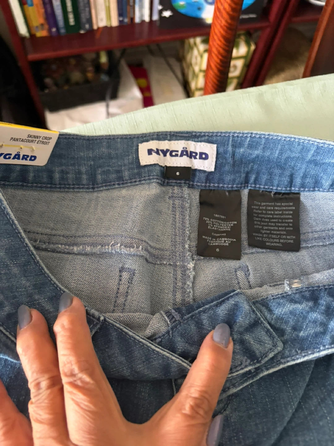 Nygård Skinny Crop Jeans - Size 6 - photo 2
