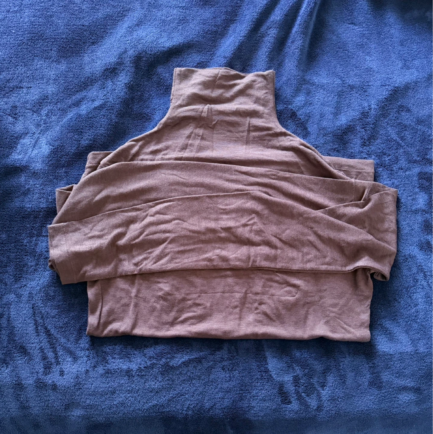 Uniqlo Heat-tech Cashmere Blend Turtleneck (black&brown) - photo 3