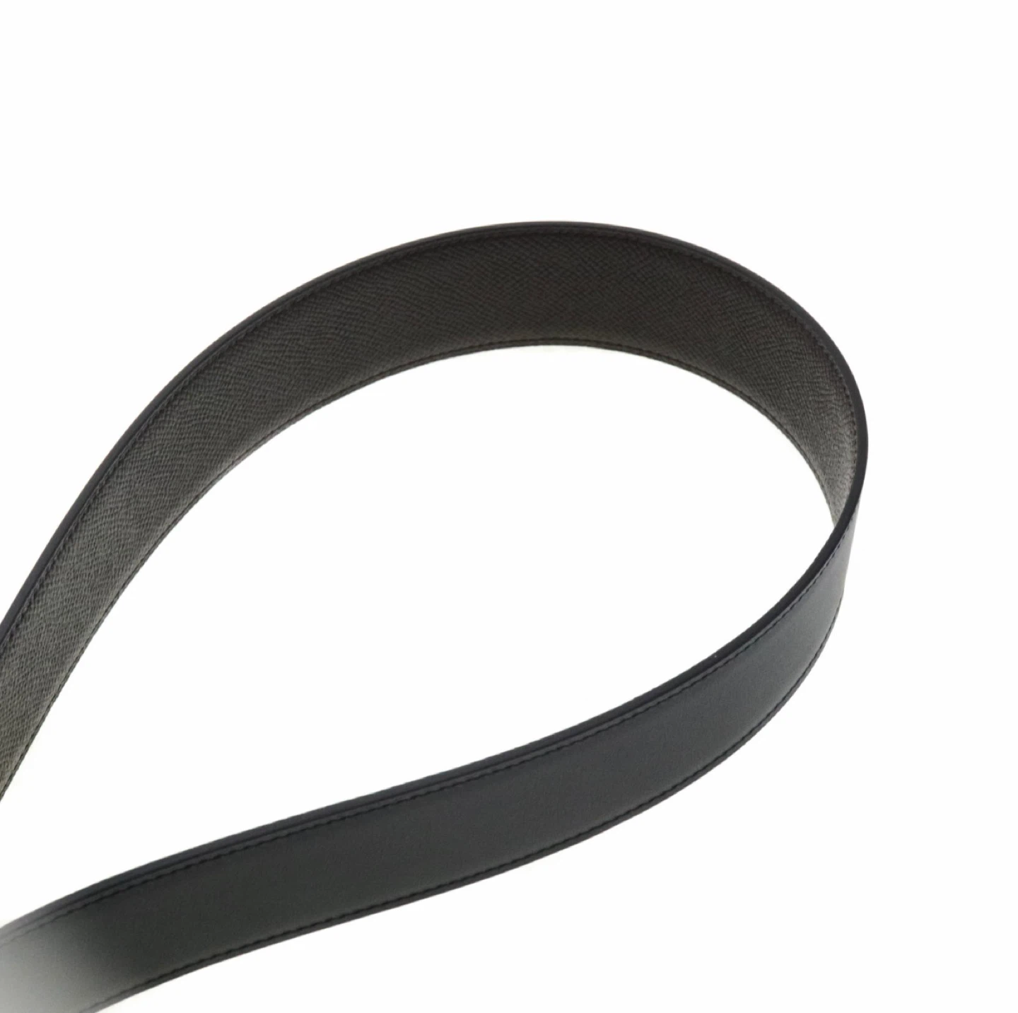 Hermès Reversible H Belt - Black/Brown Leather - photo 4