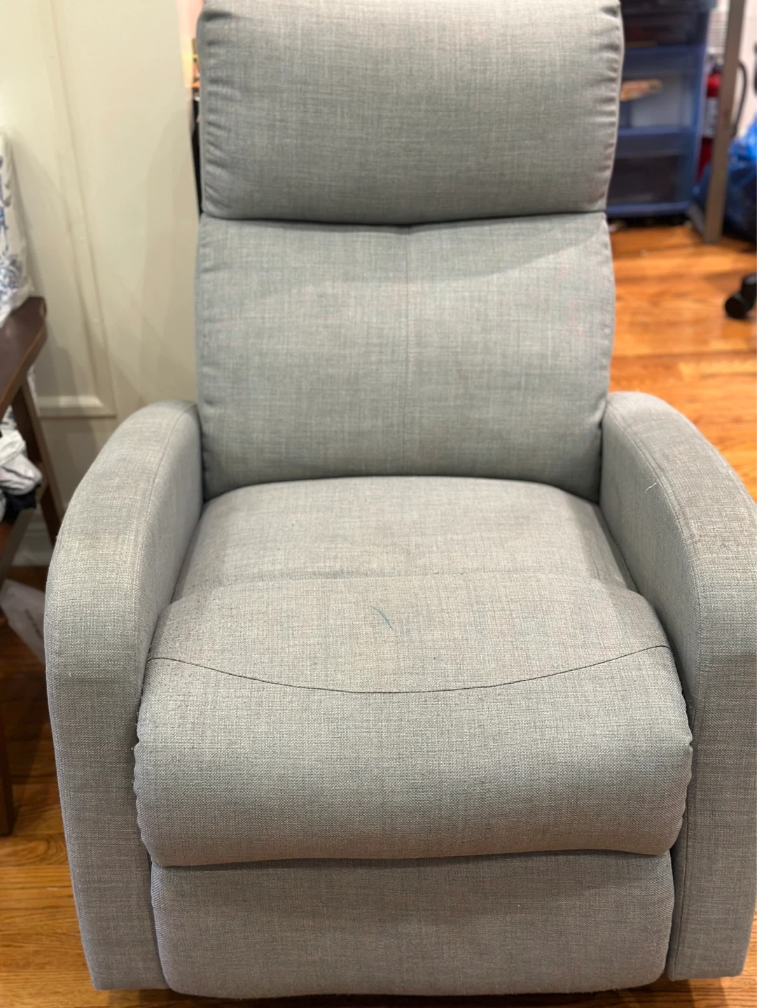 Glider cum recliner chair