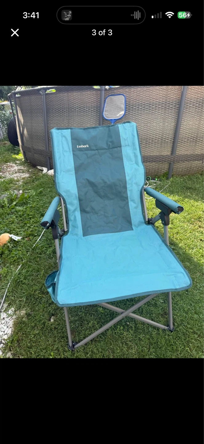 Embark Teal Camping Chair