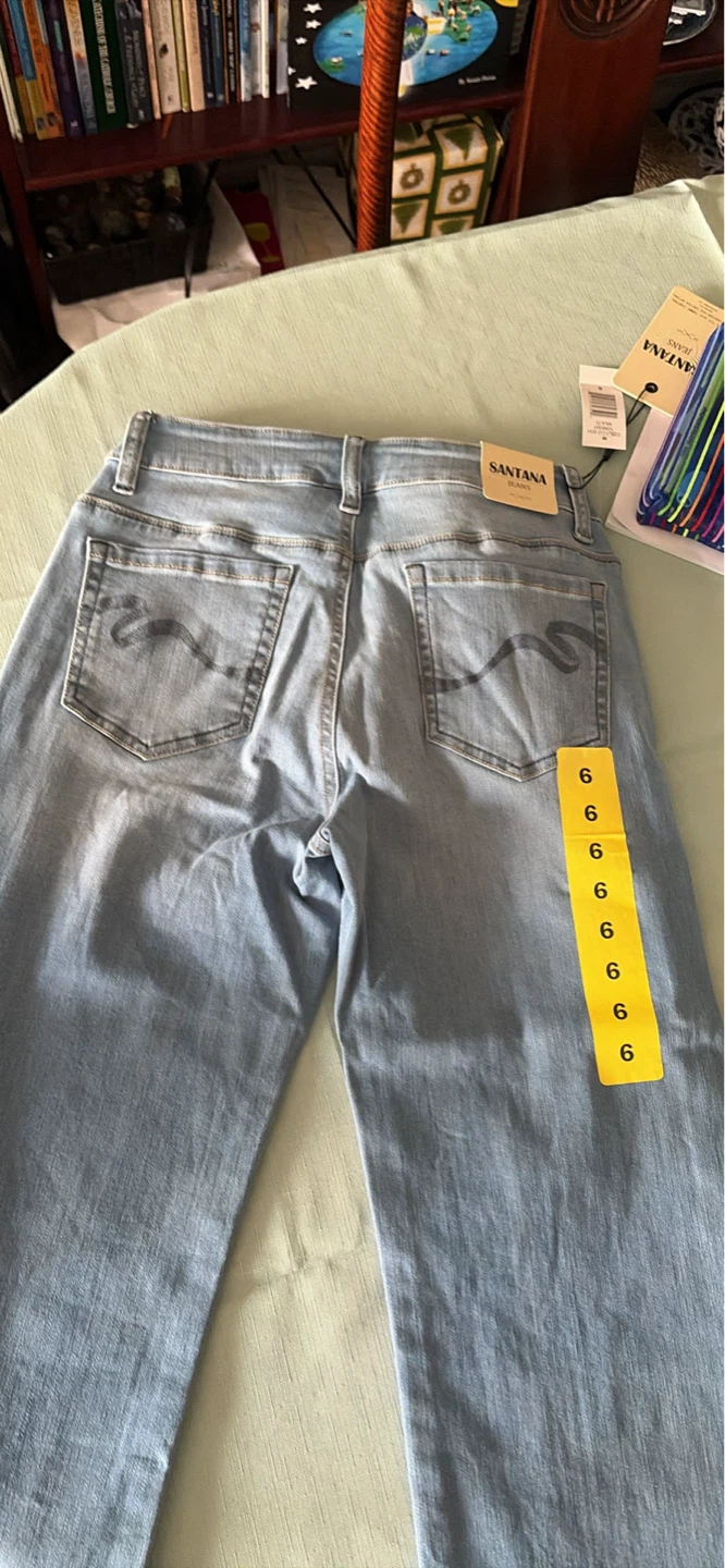 Santana Jeans Women's Size 6 Light Wash Denim - photo 4