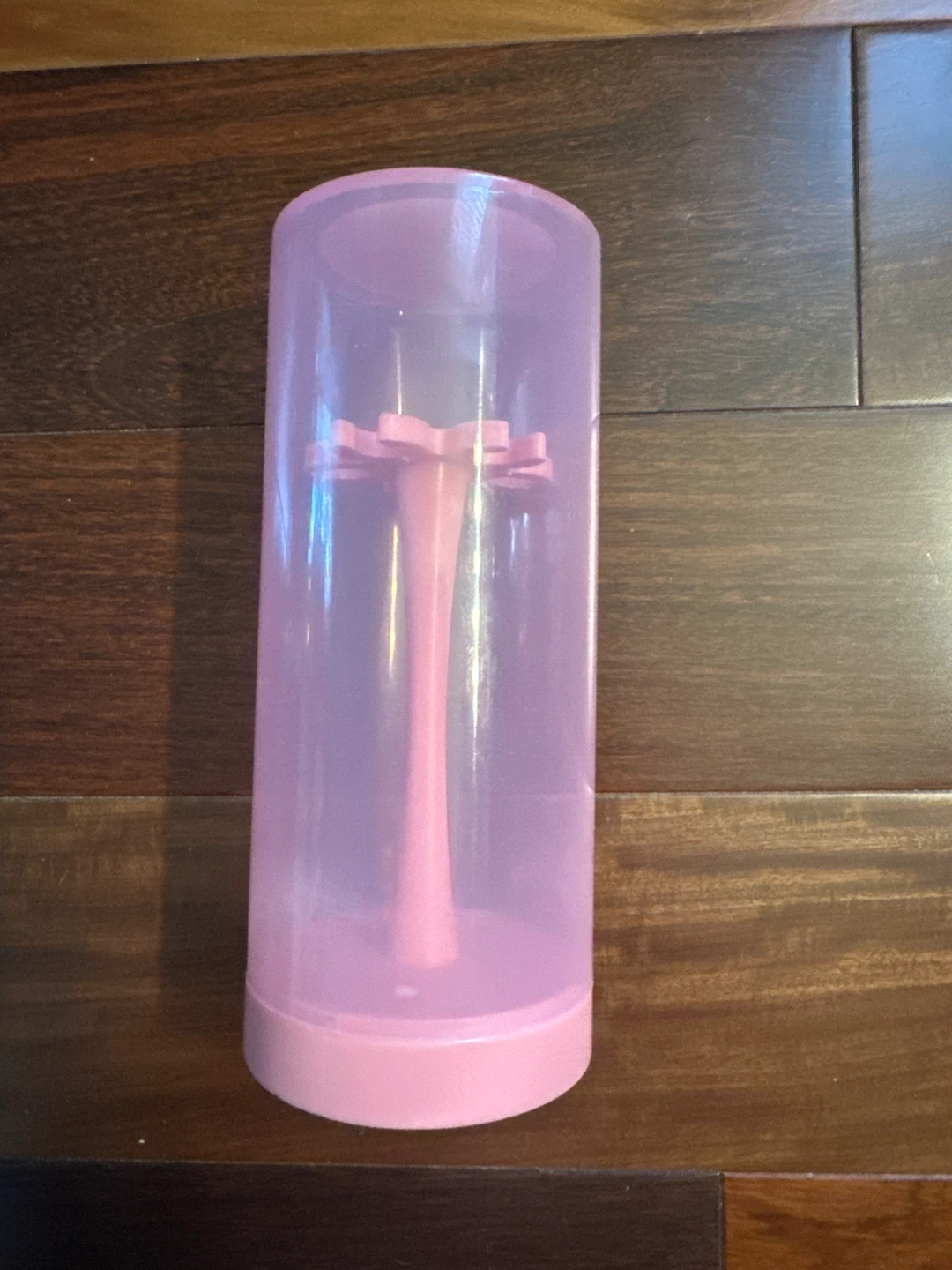 Pink Makeup Brush Storage Holder