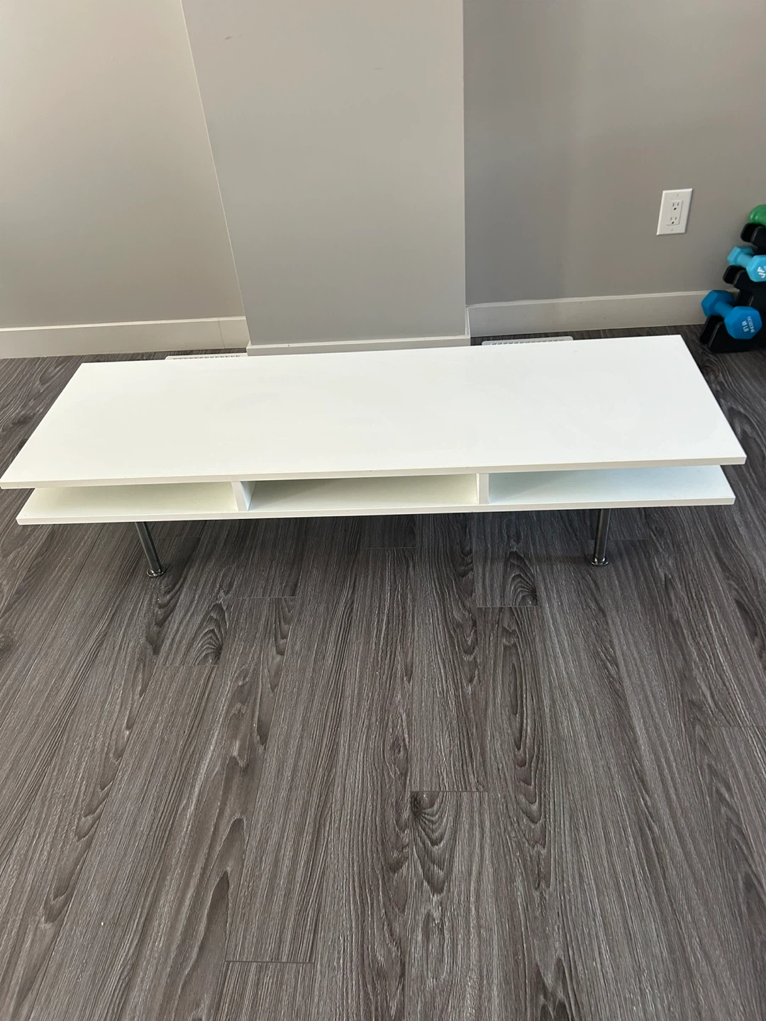 White Lacquer IKEA  Coffee Table