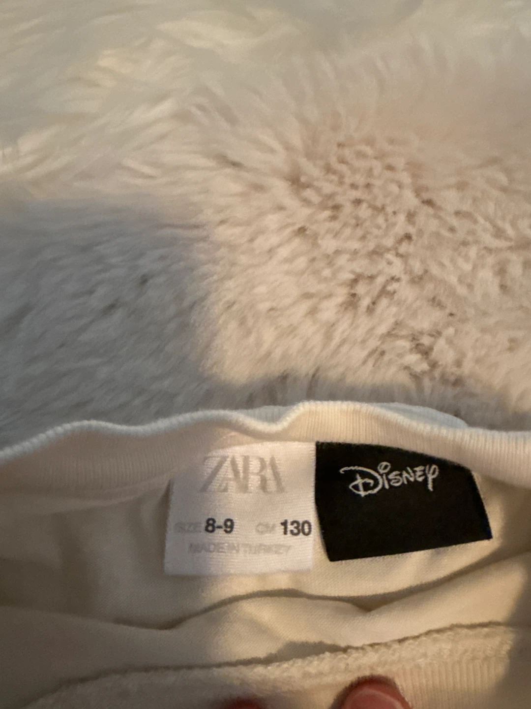 Zara Disney Mickey Mouse Long Sleeve Shirt Size 8-9 - photo 2
