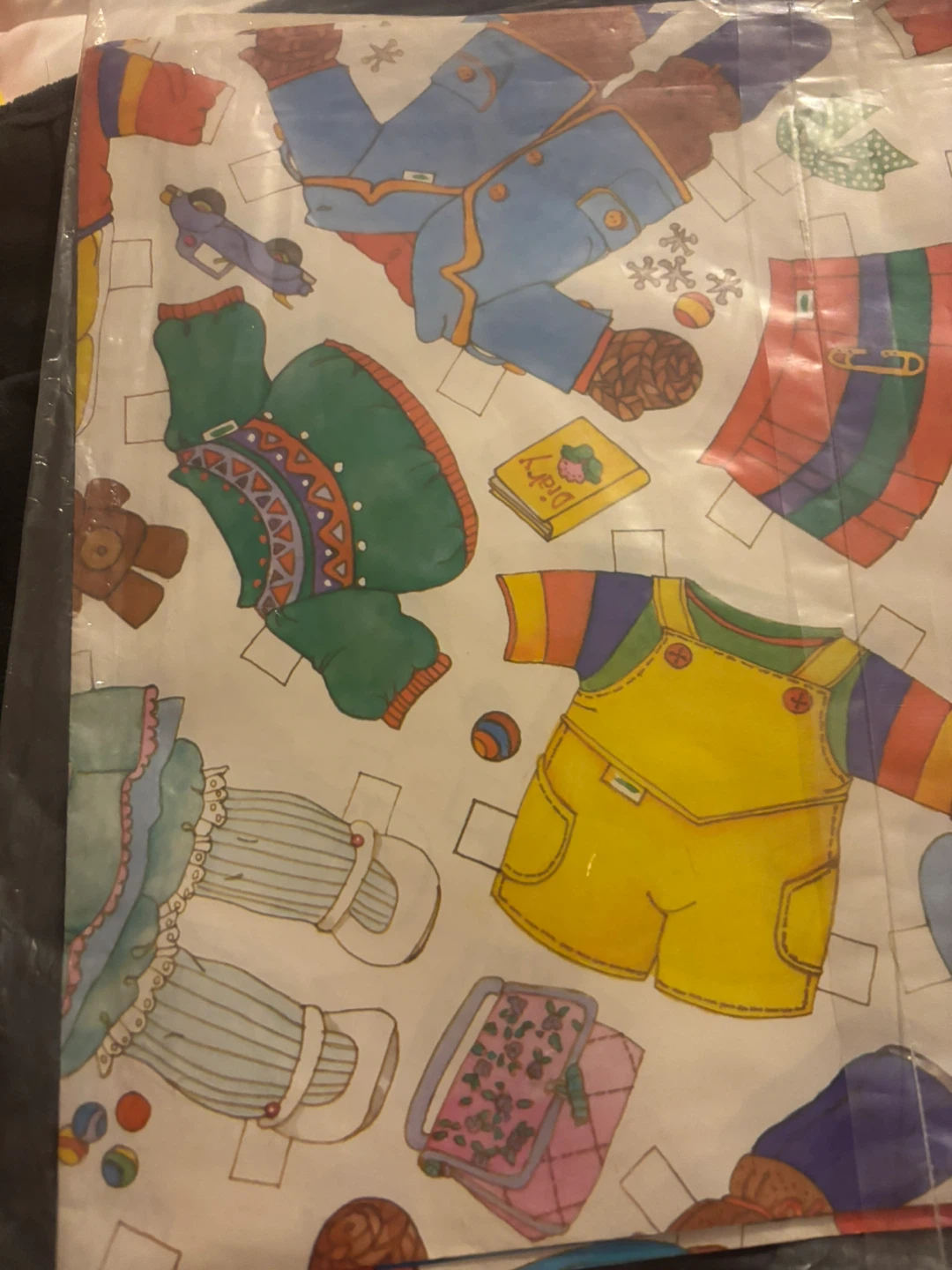 Cabbage Patch Kids Paper Playmates Gift Wrap & Gift Tags - photo 5