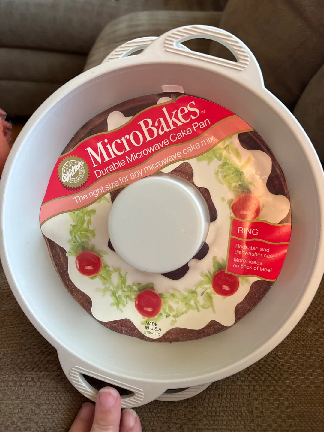 Wilton MicroBakes Durable Microwave Cake Pan