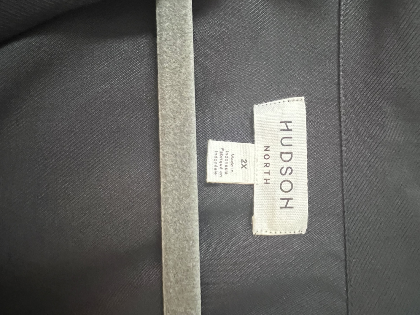 NEW Hudson North Black Viscose Wrap Dress Size 2X - photo 3