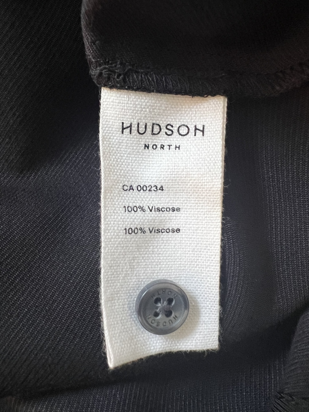 NEW Hudson North Black Viscose Wrap Dress Size 2X - photo 5