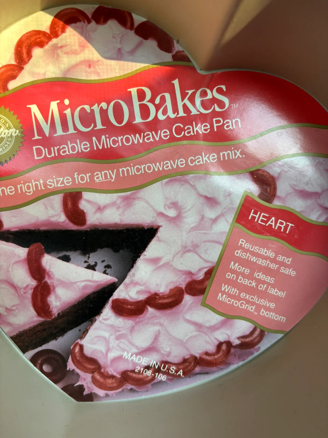 Wilton MicroBakes Heart Microwave Cake Pan - photo 2