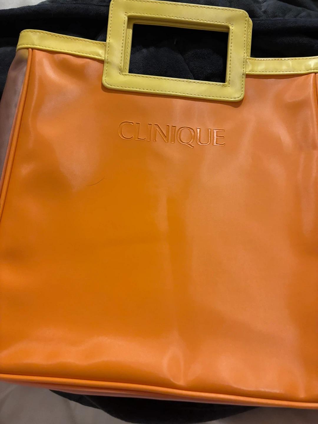 Clinique Orange & Yellow Tote Bag - photo 2