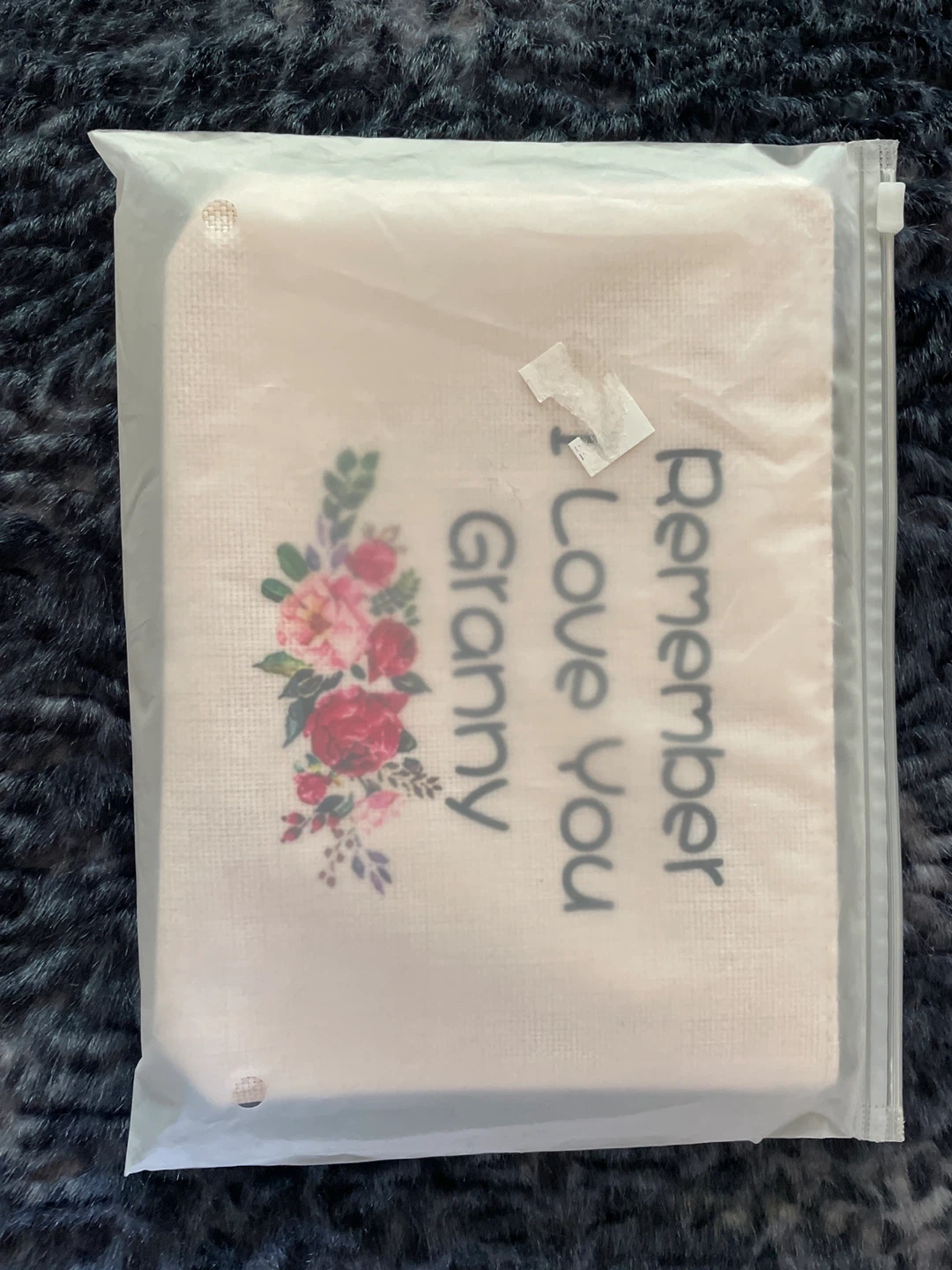 Remember I Love You Granny Zipper Pouch - photo 3