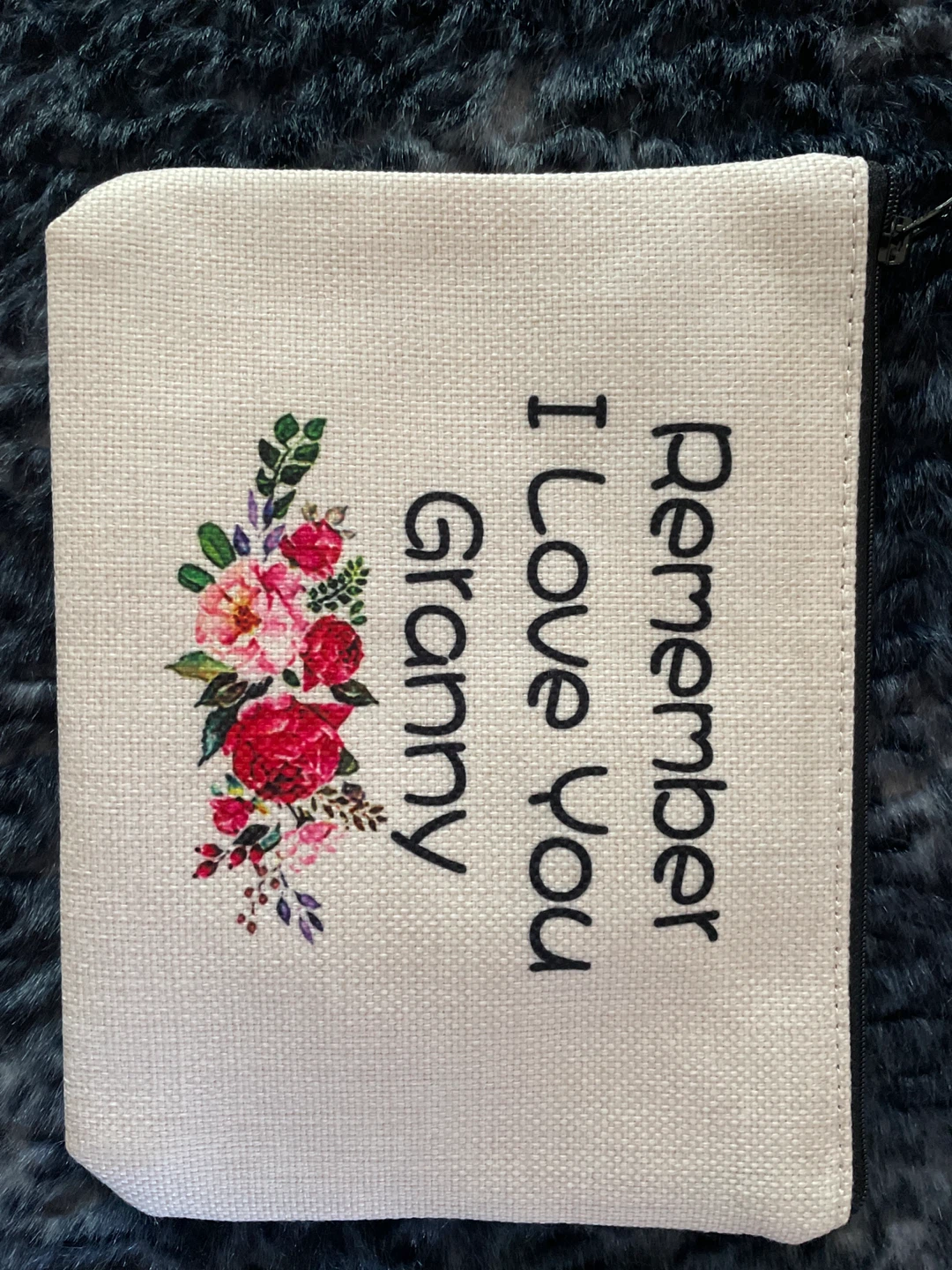 Remember I Love You Granny Zipper Pouch