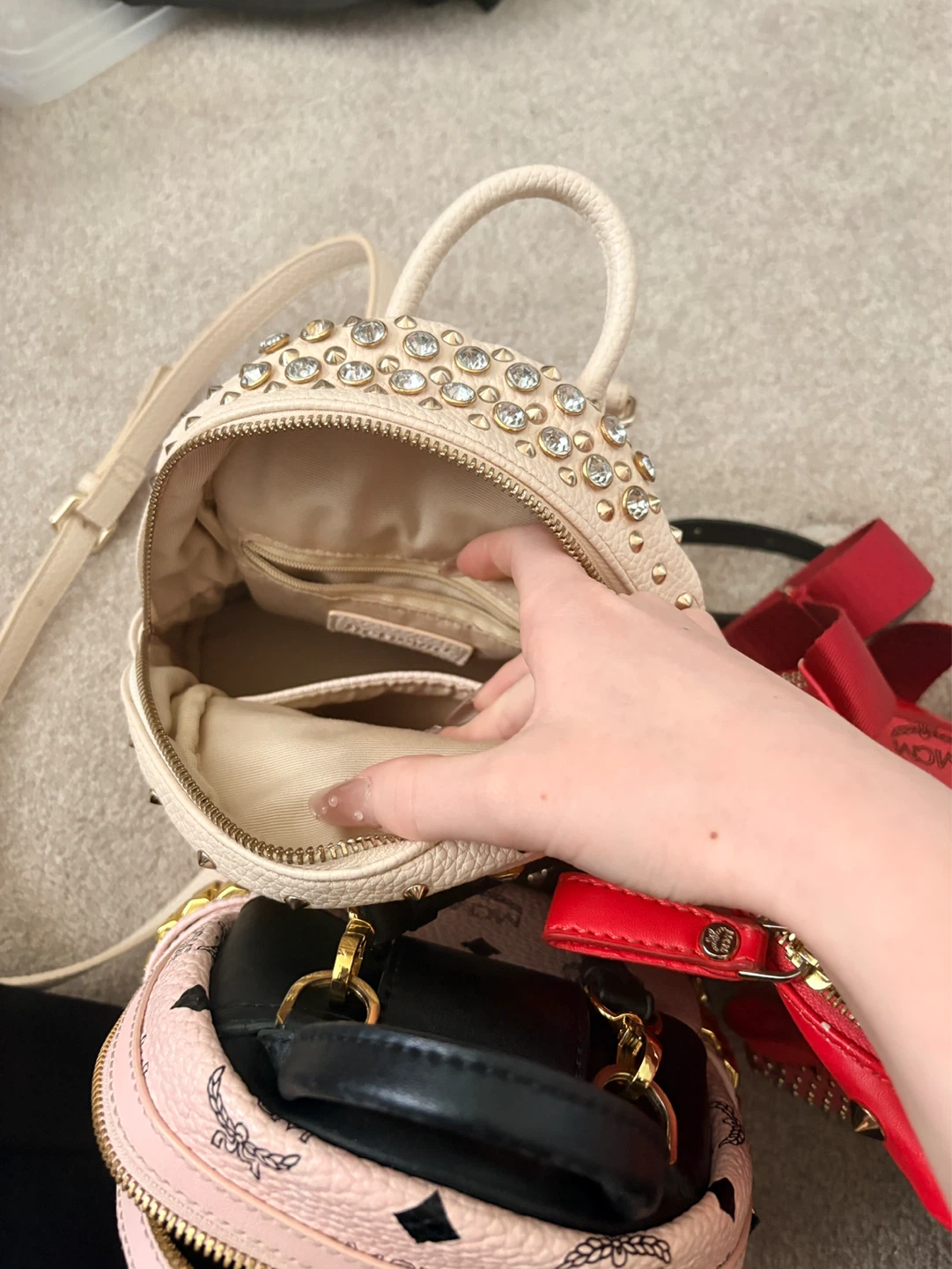 MCM Mini Backpacks ( authentic ) - photo 5