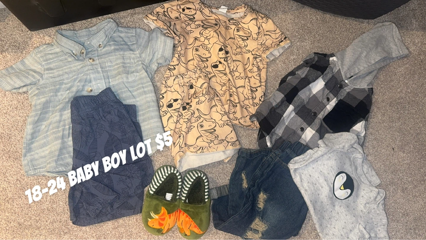Baby Boy Clothes Lot - 18-24 Months
