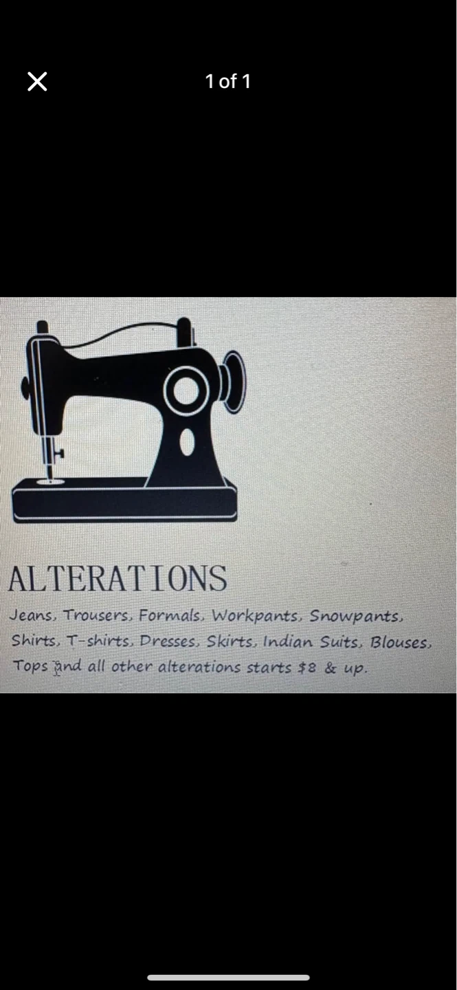 Clothing Alterations Services