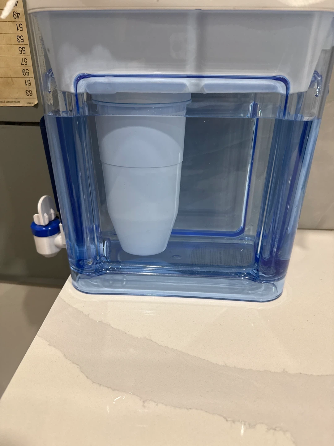 Blue Water Filter Pitcher